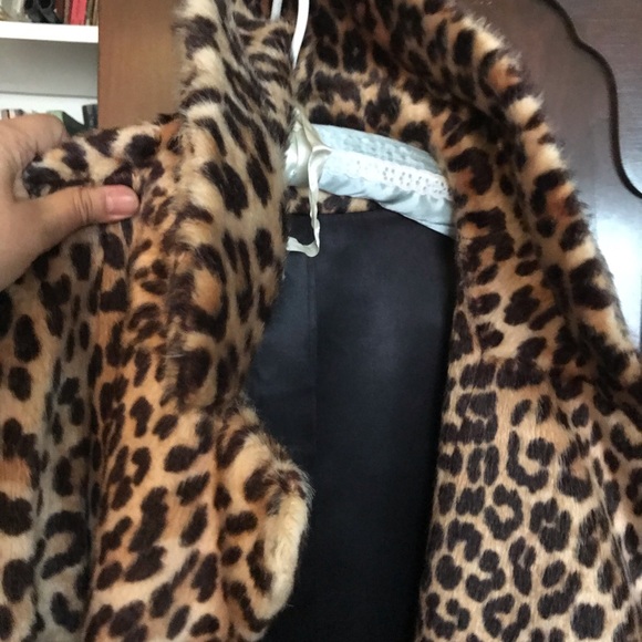 Vintage Faux Leopard Coat - Picture 9 of 12